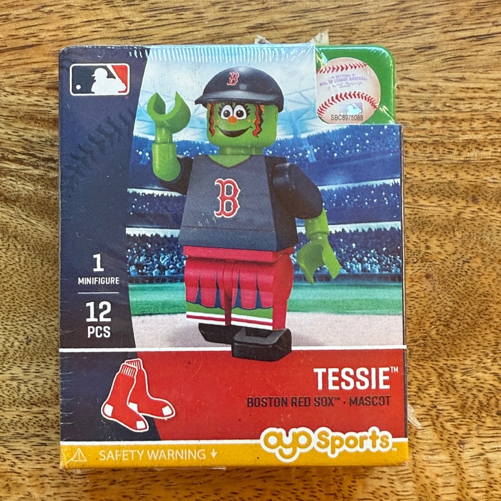 Oyo Sports Mini Figures MLB 12 Pcs NIB Baseball Tessie Red Sox Boston